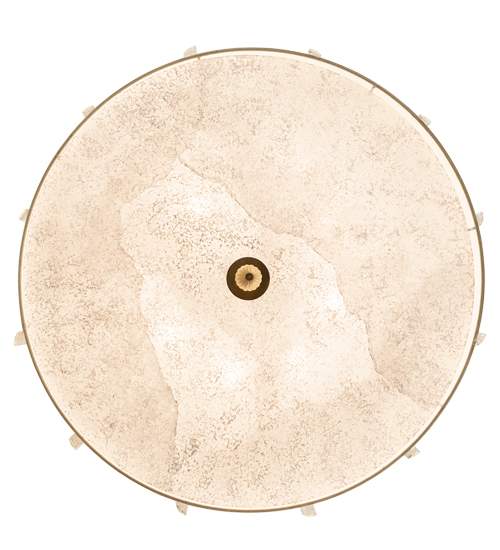 Cilindro Lujoso 6 Light 33" Wide Semi-Flush Drum Ceiling Fixture