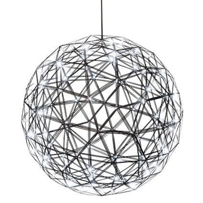 92 Light 44" Wide Cage Pendant