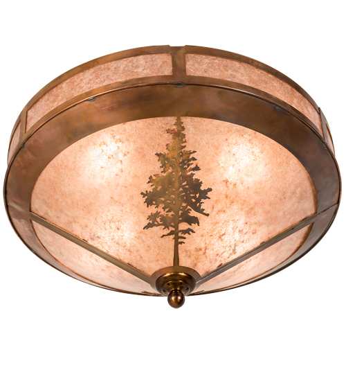 Tamarack 4 Light 20" Wide Semi-Flush Ceiling Fixture