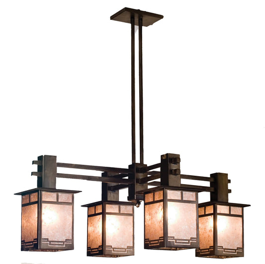 36" W Roylance 4 Light Chandelier