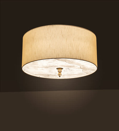 Cilindro Lujoso 6 Light 32" Wide Semi-Flush Drum Ceiling Fixture