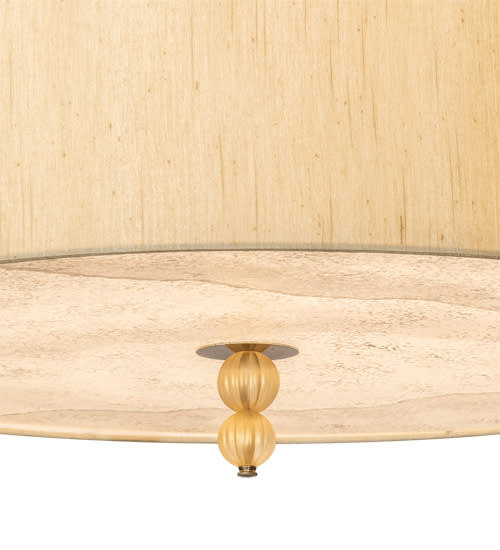 Cilindro Lujoso 6 Light 32" Wide Semi-Flush Drum Ceiling Fixture