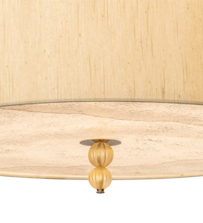 Cilindro Lujoso 6 Light 32" Wide Semi-Flush Drum Ceiling Fixture