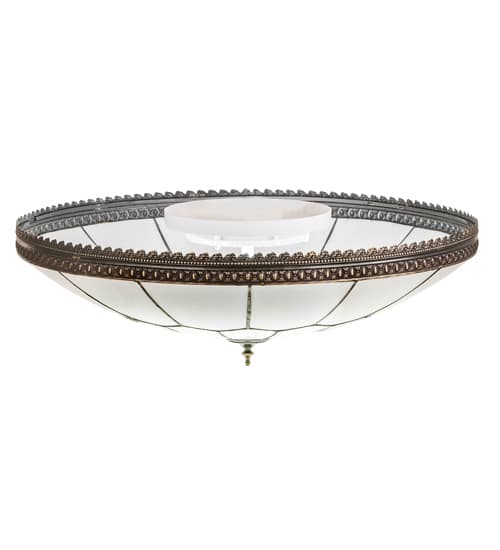 Vincent Honeycomb 30" Wide LED Semi-Flush Bowl Ceiling Fixture