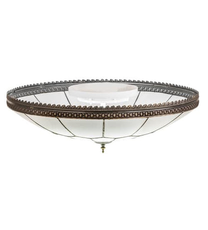 Vincent Honeycomb 30" Wide LED Semi-Flush Bowl Ceiling Fixture