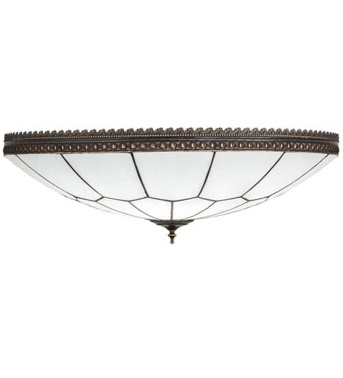 Vincent Honeycomb 30" Wide LED Semi-Flush Bowl Ceiling Fixture