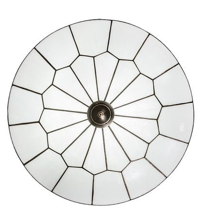 Vincent Honeycomb 30" Wide LED Semi-Flush Bowl Ceiling Fixture