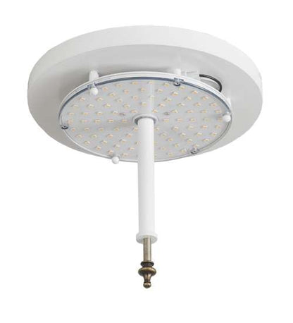 Vincent Honeycomb 30" Wide LED Semi-Flush Bowl Ceiling Fixture