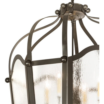 Meyda Tiffany 10 Light 33" Wide Taper Candle Pendant