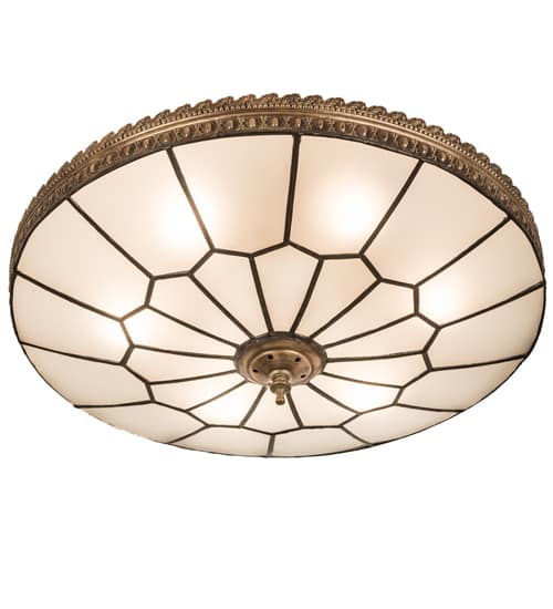 Vincent Honeycomb 6 Light 21" Wide Semi-Flush Bowl Ceiling Fixture