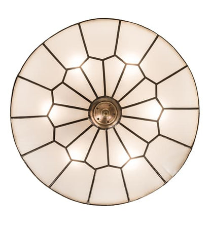 Vincent Honeycomb 6 Light 21" Wide Semi-Flush Bowl Ceiling Fixture