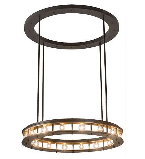 16 Light 49" Wide Pendant