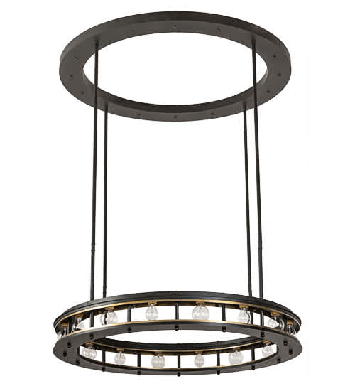 16 Light 49" Wide Pendant