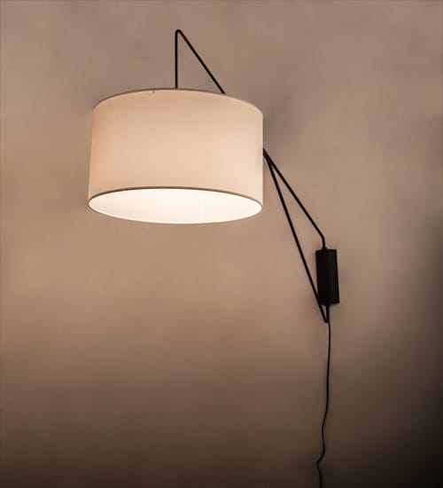 Cilindro Textrene 32" Tall Wall Sconce