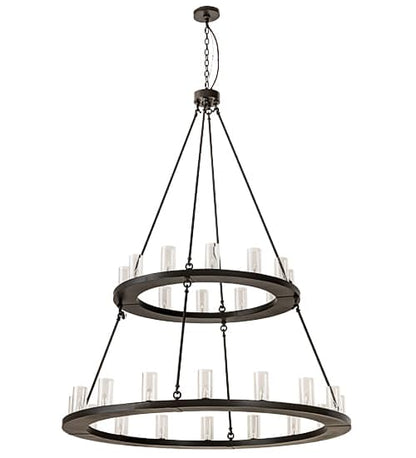 Loxley 28 Light 60" Wide Ring Chandelier