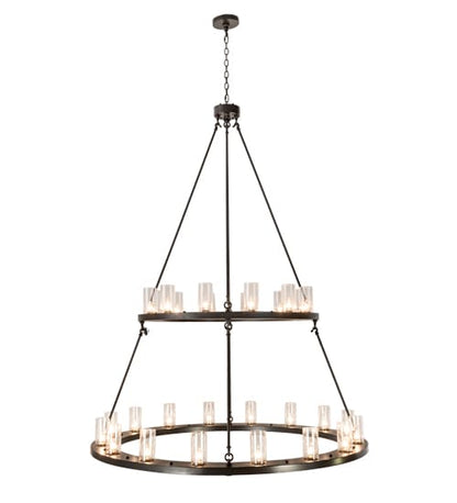 Loxley 28 Light 60" Wide Ring Chandelier