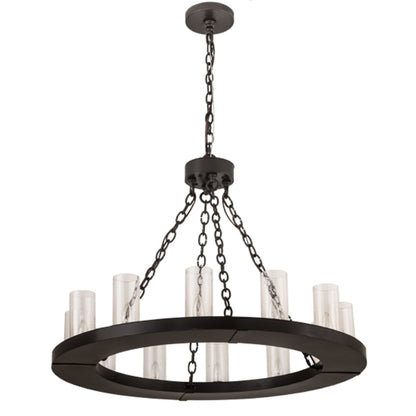 Meyda Tiffany Loxley 12 Light 36" Wide Ring Chandelier