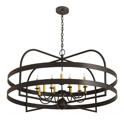 Meyda Tiffany Aldari 12 Light 48" Wide Taper Candle Style Chandelier