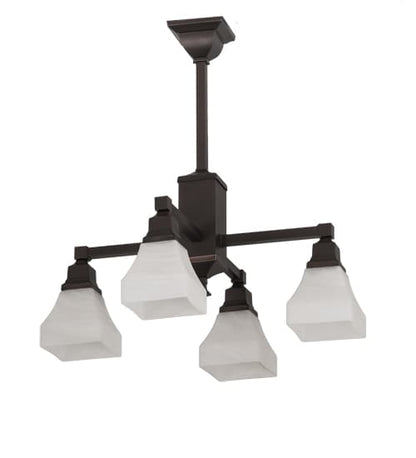 Bungalow 4 Light 25" Wide Chandelier