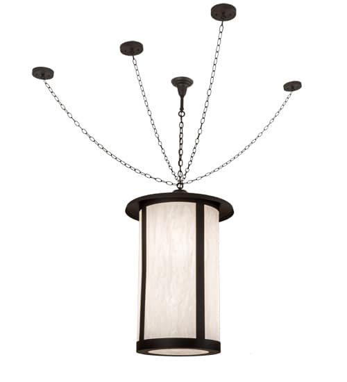 4 Light 24" Wide Pendant