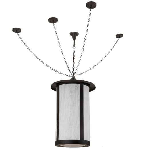 4 Light 24" Wide Pendant