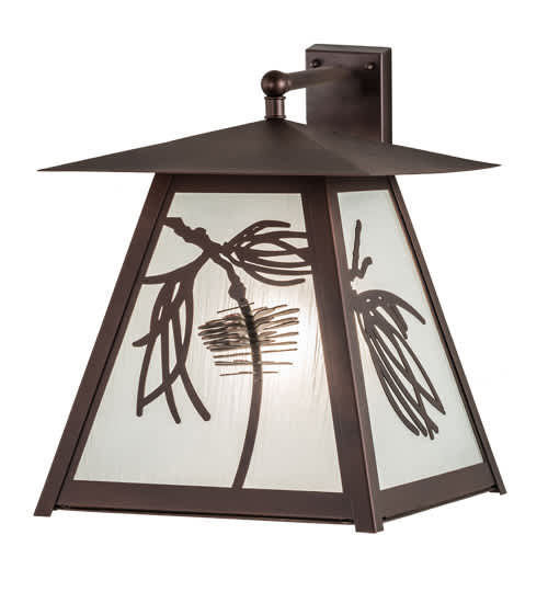 Scotch Pine 19" Tall Wall Sconce