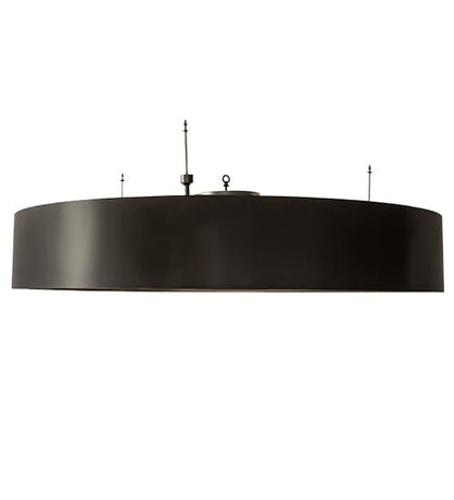 Cilindro Chic 12 Light 72" Wide Semi-Flush Drum Ceiling Fixture