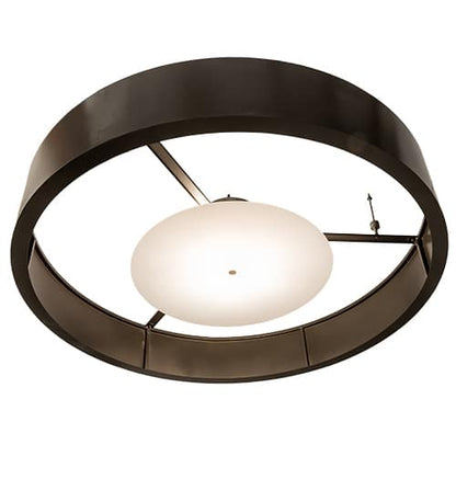 Cilindro Chic 12 Light 72" Wide Semi-Flush Drum Ceiling Fixture