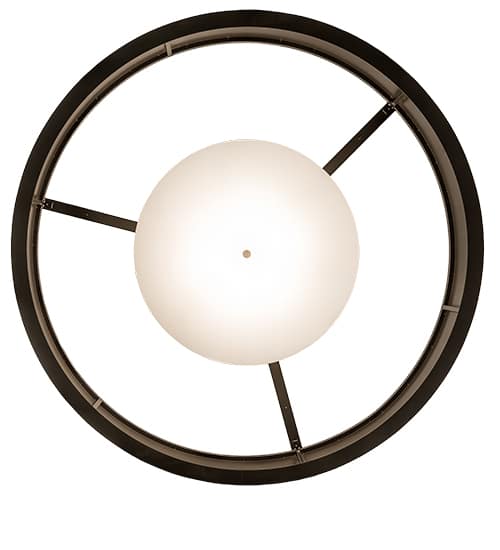 Cilindro Chic 12 Light 72" Wide Semi-Flush Drum Ceiling Fixture