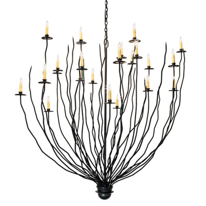Meyda Tiffany Sycamore 22 Light 54" Wide Taper Candle Style Chandelier