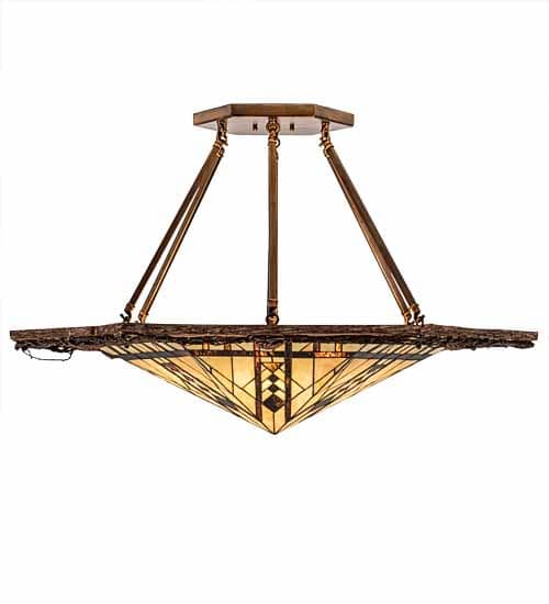 Sonoma 6 Light 40" Wide Semi-Flush Ceiling Fixture