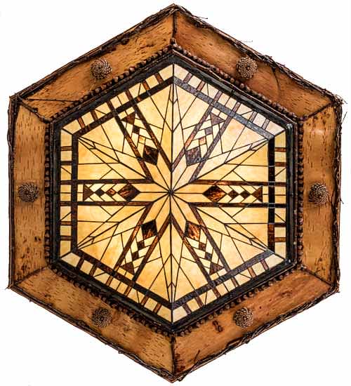 Sonoma 6 Light 40" Wide Semi-Flush Ceiling Fixture