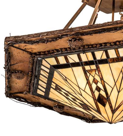 Sonoma 6 Light 40" Wide Semi-Flush Ceiling Fixture