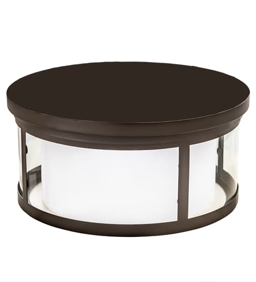 Cilindro Campbell 19" Wide LED Flush Mount Drum Ceiling Fixture
