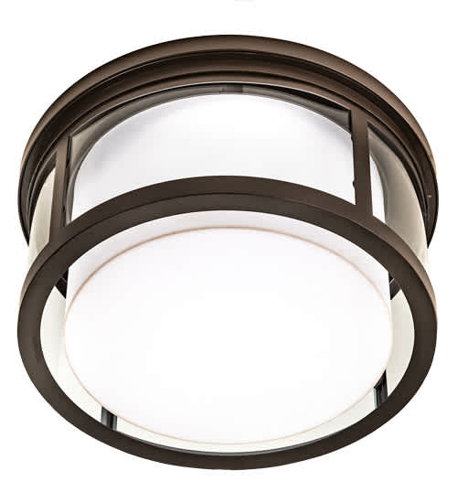 Cilindro Campbell 19" Wide LED Flush Mount Drum Ceiling Fixture