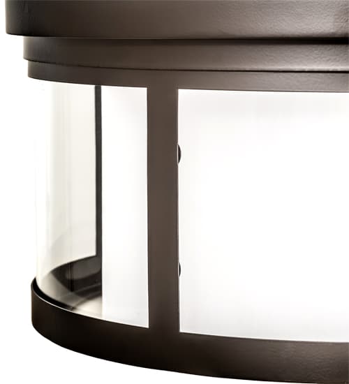 Cilindro Campbell 19" Wide LED Flush Mount Drum Ceiling Fixture
