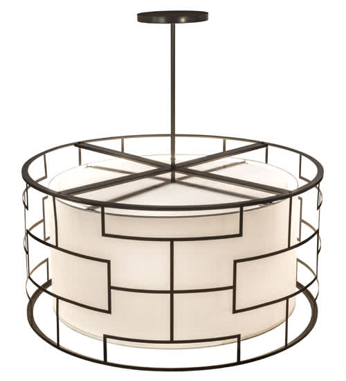 6 Light 48" Wide Pendant