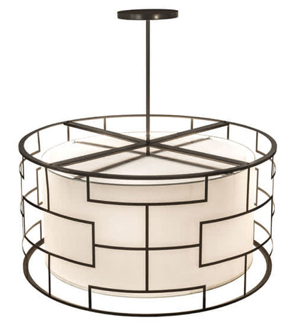 6 Light 48" Wide Pendant