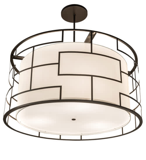 6 Light 48" Wide Pendant