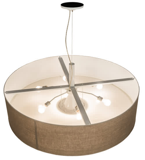 6 Light 48" Wide Pendant