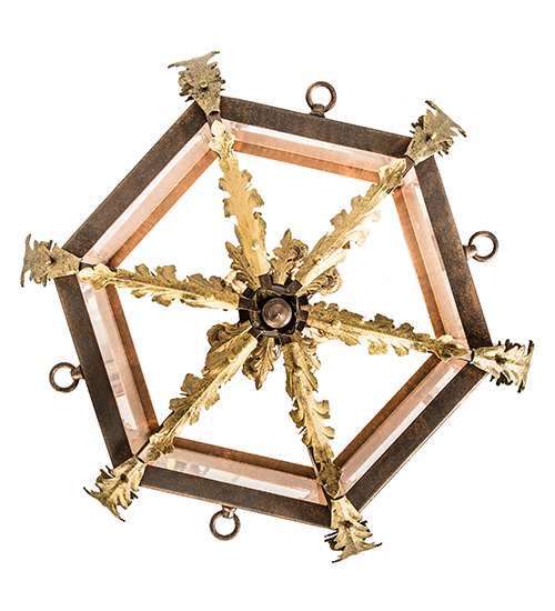12 Light 35" Wide Taper Candle Pendant