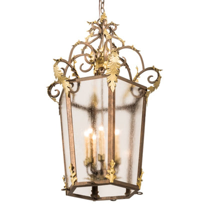 Meyda Tiffany 8 Light 25" Wide Taper Candle Pendant