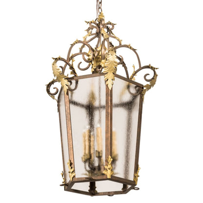 Meyda Tiffany 8 Light 25" Wide Taper Candle Pendant