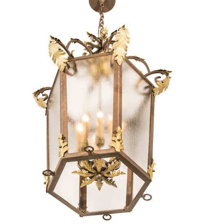 8 Light 25" Wide Taper Candle Pendant