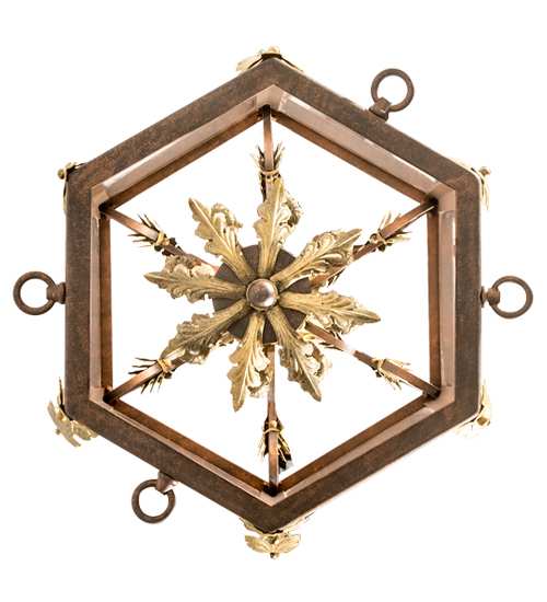 8 Light 25" Wide Taper Candle Pendant