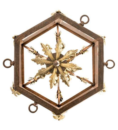 8 Light 25" Wide Taper Candle Pendant