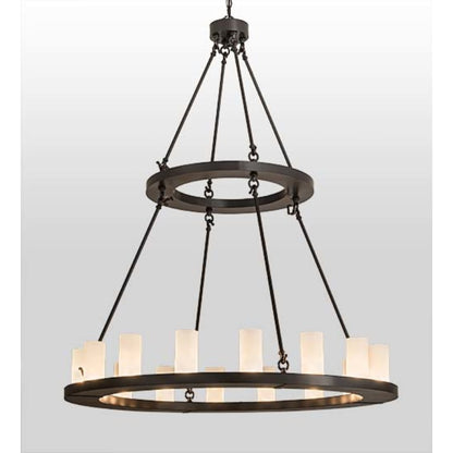 Meyda Tiffany Loxley 16 Light 48" Wide Ring Chandelier