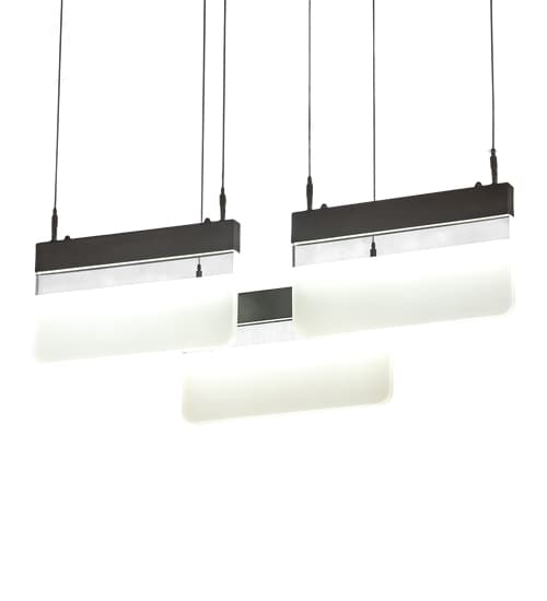3 Light 8" Wide Multi Light Pendant