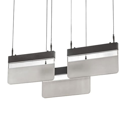 3 Light 8" Wide Multi Light Pendant