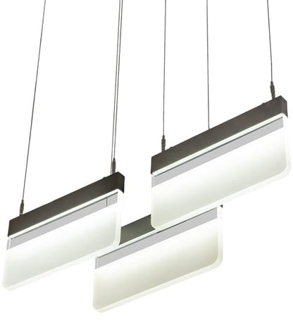 3 Light 8" Wide Multi Light Pendant